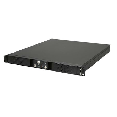 Athena Power .  1U Rackmount Black Steel Chassis AT29172